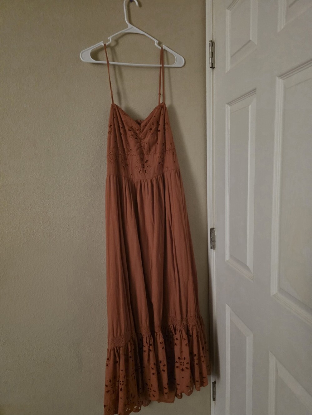 American Eagle Size XXL Orange Maxi Dress